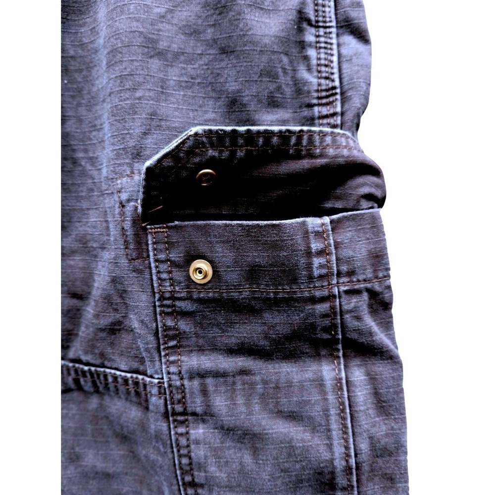 Wrangler Riggs Workwear Ripstop Pants Men's 38x30 Brown Cargo Carpenter Utility‎ - Picture 5 of 11